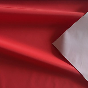 柔软尼丝纺红色万搏在线官网-万搏(中国)布